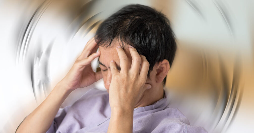 Common symptoms of dizziness and vertigo